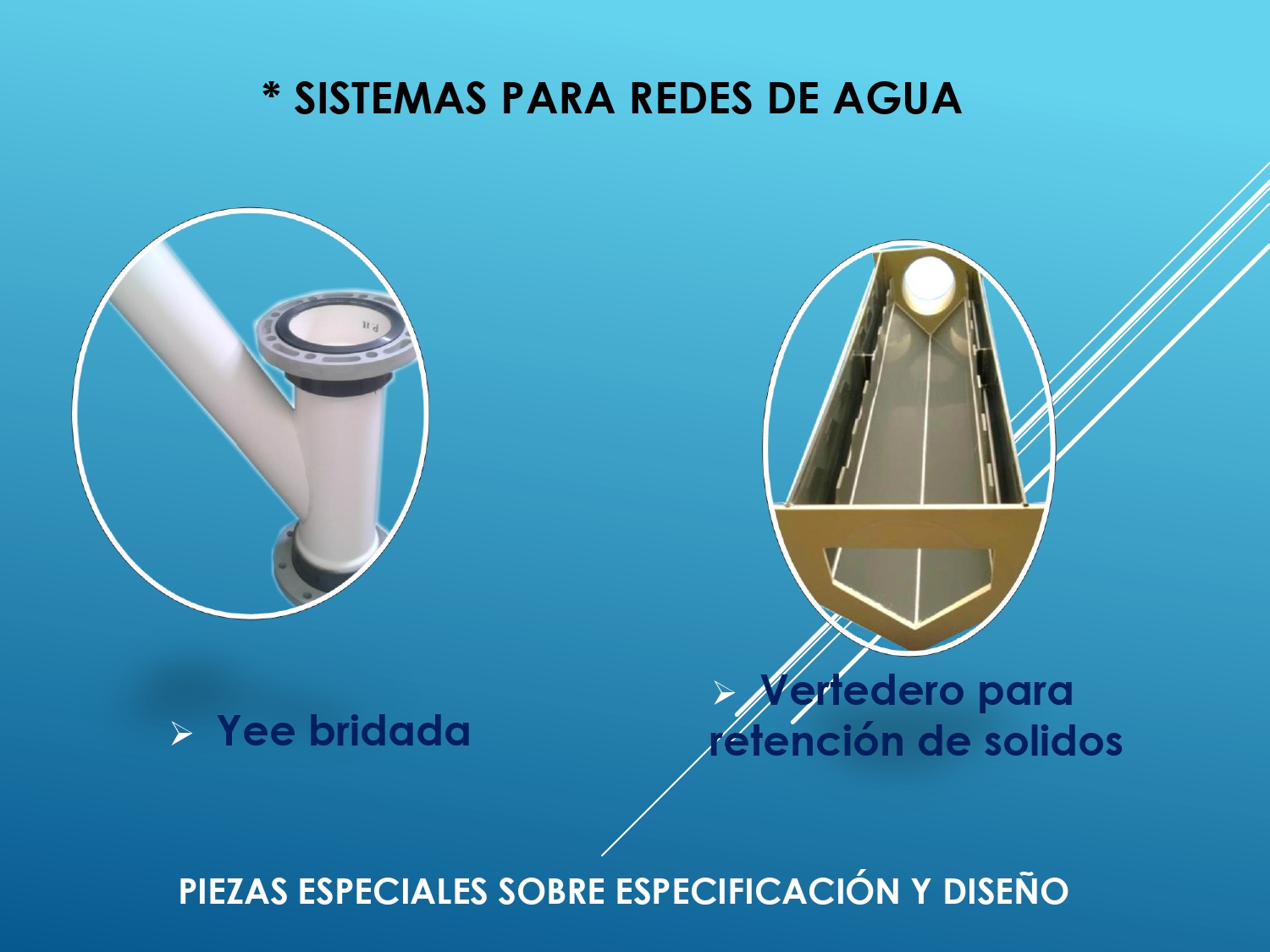 SISTEMAS PARA REDES DE AGUA